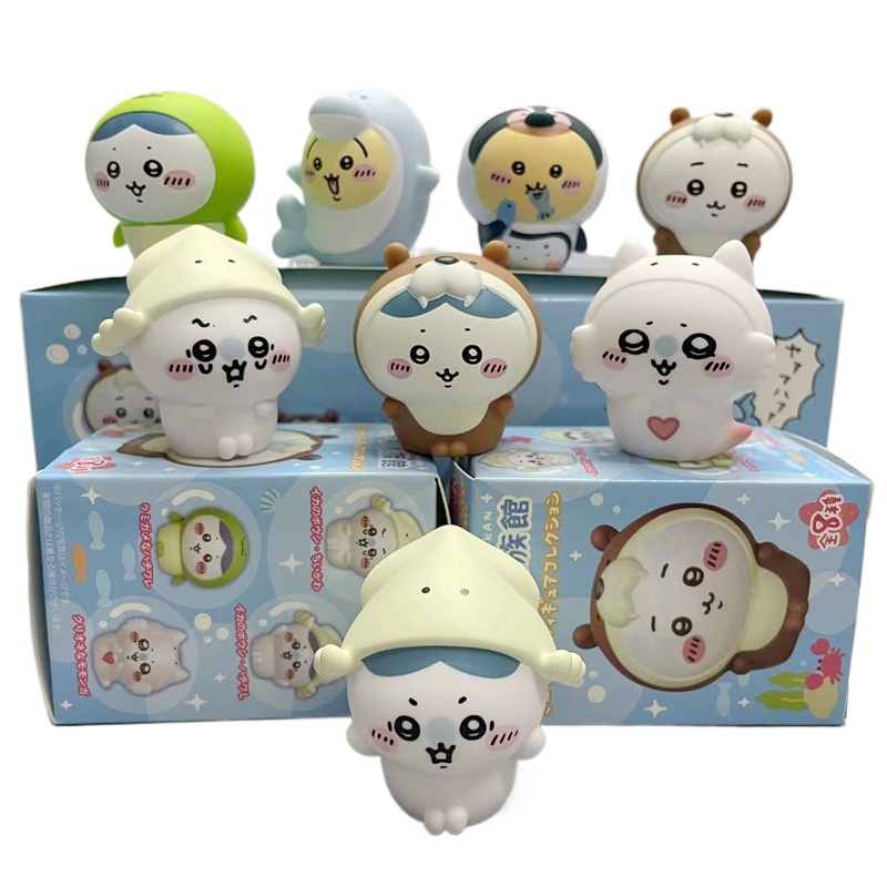 Aquarium And Marine - 8 Stück/Box Kawaii Chiikawa Aquarium Blind