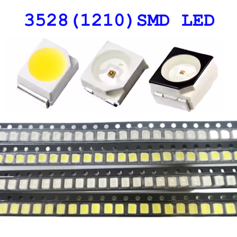 Actinic Blue Led - 100 Stück/2000 Stück/Lot 3528 1210 SMD