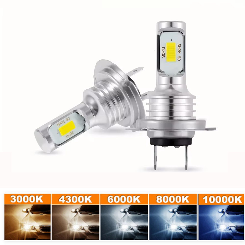 Actinic Blue Led - 2 Stück H7 H4 8000K Eisblau