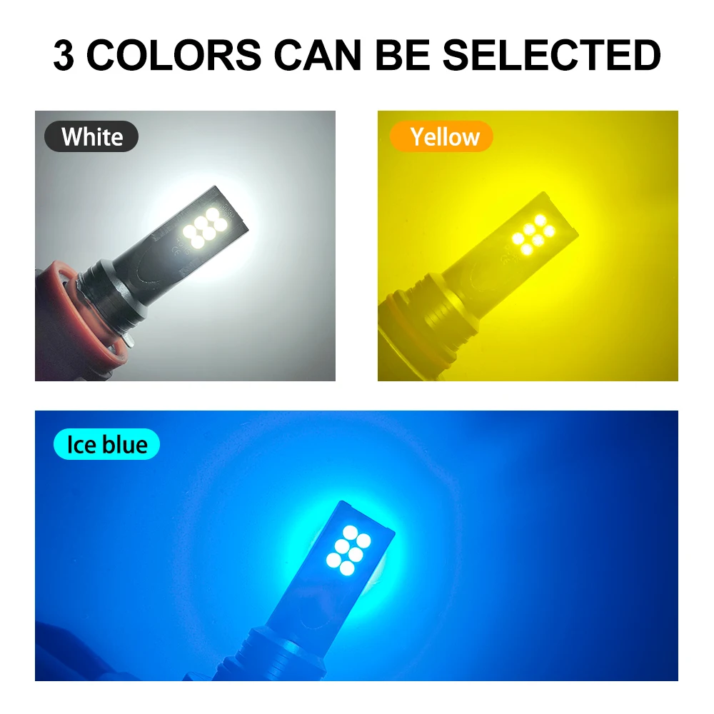 2 Stücke H8 H11 Led-lampe 9005 – Actinic Blue Led Bewertung und Preis