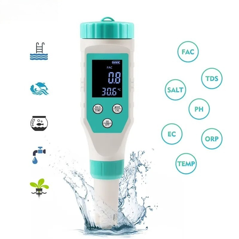 7-in-1 Digitaler Wasserqualitä – Marine Aquarium Orp Bewertung und Preis