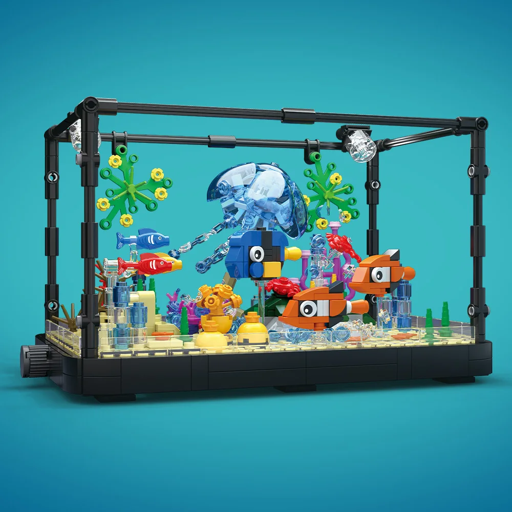 Aquarium-Baustein-Set mit Lich – Aquarium And Marine Bewertung und Preis