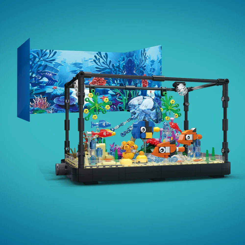 Aquarium-Baustein-Set mit Lich – Aquarium And Marine Bewertung und Preis