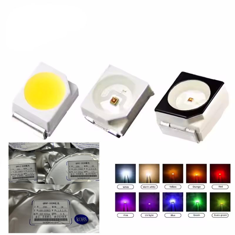 100 Stück/2000 Stück/Lot 3528  – Actinic Blue Led Bewertung und Preis